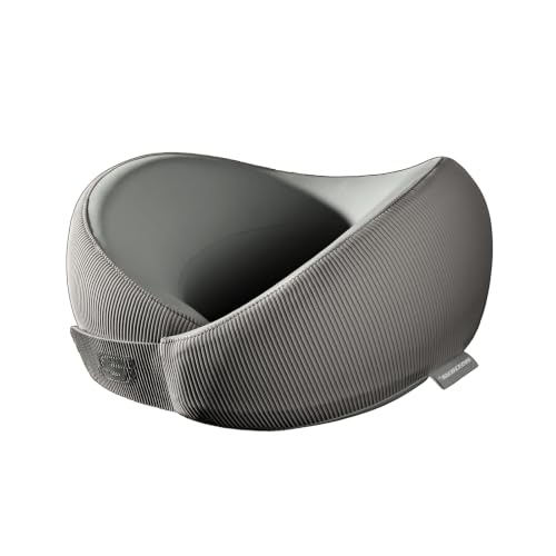 Skechers Men's Memory Foam Neck Pillow, Comfortable & Breathable Travel Pillow,Neck Pillow Airplane...