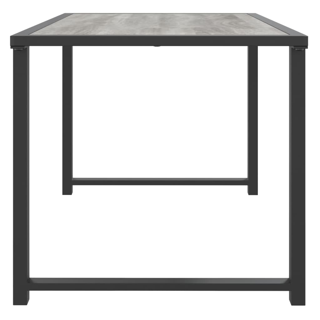 Tavolo modulare da terrazza antracite, 55 x 40 x 37 cm, in acciaio, stabile tavolo da giardino per bevande e cibo, combinabile in modo flessibile con altri elementi lounge