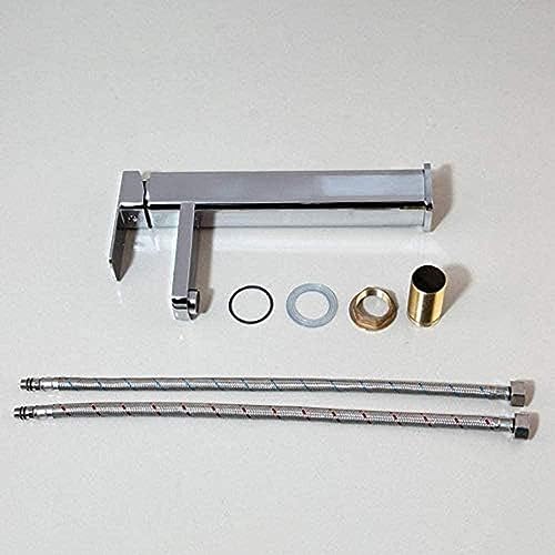 Robinet mitigeur de lavabo chrome pour mitigeur eau salle de bains évier