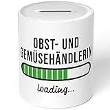 JUNIWORDS Spardose Sparbüchse, Obst- und Gemüsehändlerin Loading (1004484)