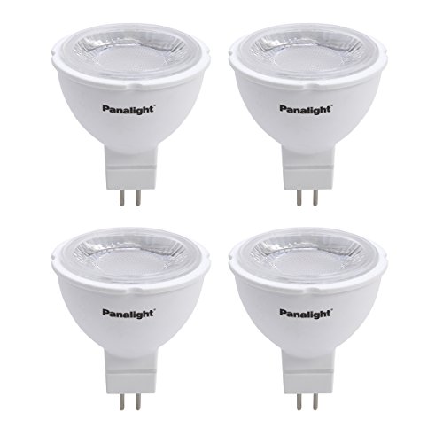 Ampoule LED GU5.3 7W 2700K blanc chaud dichroïque en lot de 4