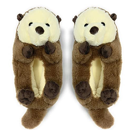 Ooohyeah GYP21913-E-FBA Kids Plush Animal Hug Slippers