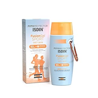 Isdin fusion gel sport spf 50 100ml body sun gel cream designed for sports use ultra light and cooling 100 ml