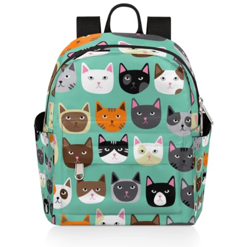 Sac à dos de voyage en forme de tête de chat mignon