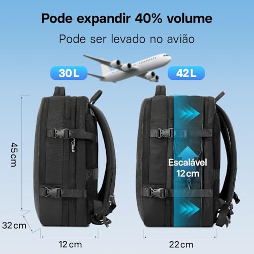 Mochila Executiva Bolsa Masculina Feminina Notebook Anti Furto Reforçada Semi Impermeável Escolar Fa