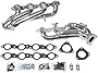 BBK Performance 40050 CNC-Series Performance Header; Silver Ceramic; 1.75 in.;