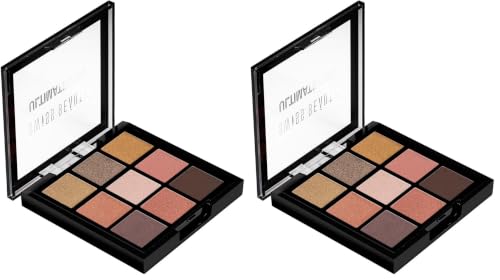 Image of SWISS BEAUTY Ultimate Eyeshadow Palette Kit-3 Sb-706, Shade-03-Multicolor (Pack of 2)