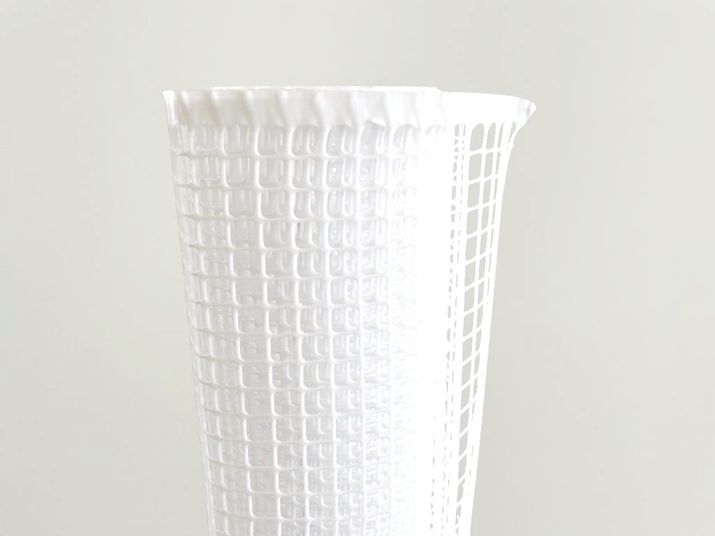 Mugar- Mallas de cuadrados plásticos para jardinería y protección-Mallas jardineras para enredaderas- Rollos de 1x30m (20mm, Verde)