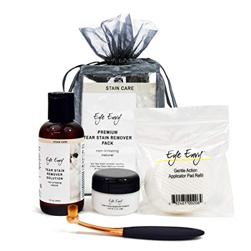 Eye Envy NR Tear Stain Remover All Natural Eye Care - Premium Pack for Cats and Kittens