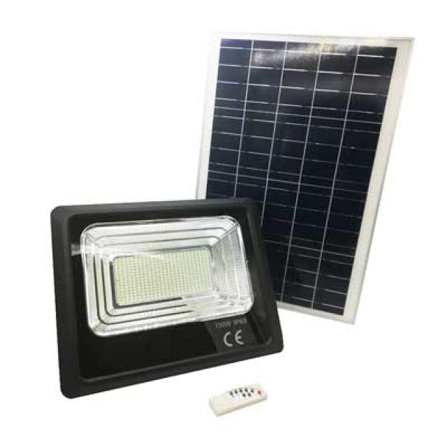 Projecteur à LED avec panneau solaire 25W pour éclairer sans électricité