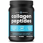 Collagen Powder - More Value with 500g of Hydrolyzed Type I & lll - Unflavored Collagen Supplement for Hair Skin and Nails - Grass-Fed Collagens for Women & Men, Easy to Mix, Lab Tested