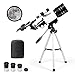 Produktbild Astronomisches Teleskop Zoom 150X HD pädagogisch Wissenschaft Refraktor Monokular Weltraumteleskop mit Stativ 300/70mm Spektiv für Kinder Anfänger  Uverbon