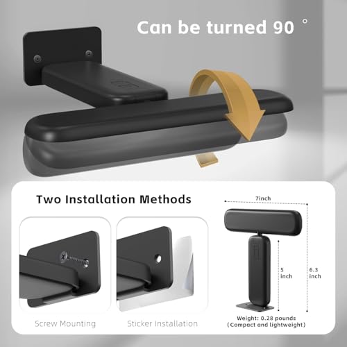 NARUNDREN 2 Pack Picture Lights for Wall, Rechargeable LED Picture Light Battery Operated with Remote, Dimmable Poster Light for Paintings, Portraits, Art Frames, Display Lighting for Wall Decor,Black