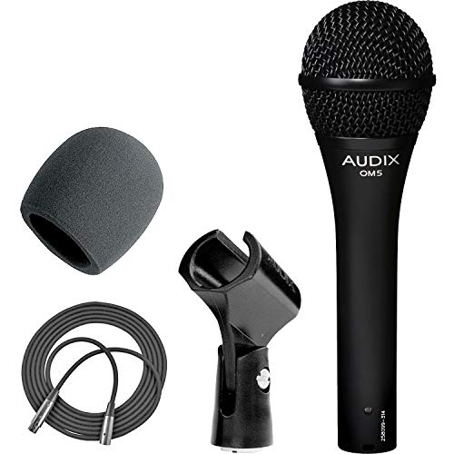 AUDIX 5 ダイナミックマイク Amazon.co.jp: Audix OM5ダイナミックマイク ハイパーカーディオイド +
