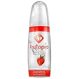 ID Frutopia Personal Lubricant - Strawberry Flavored, Water Based Lube, 3.4 Fl Oz Bottle