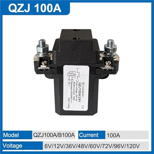 Contacteur CC QZJ haute conductivité 24V 200A avec contact normalement ouvert - 2