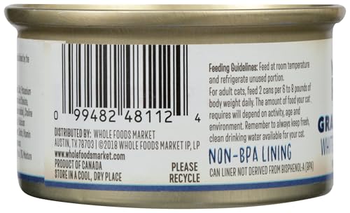 Image of Whole Paws, Whole Paws, Whitefish Recipe Cat Food, 3 Ounce