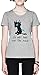 I'm Just Here For The Food Pony Dragon Gris Mujer Camiseta Tamaño XS Grey Women's tee Size XS