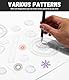 LEAZZLE Spiral Designer, 28 Stück Multifunktionales Spirograph Kinder Set,Spiral Drawing Spielzeug Set, Mandala Designer für Kinder, Spirograph Kinder ab 8, Zeichenschablonen, Malschablonen Kinder
