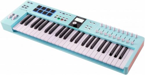 Image of Arturia KeyLab Essential mk3 49-key Keyboard Controller - Aquamarine