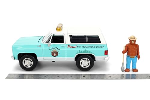 Jada Smokey Bear 1980 Chevy Blazer Die-Cast miniatura 4