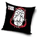Dali Mask Money Heist La Casa De Papel Coussin pré-rempli Noir/blanc/rouge, 40_x_40_cm