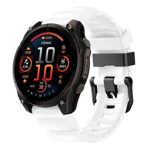 Correa silicona 26mm para Garmin Fenix y Epix miniatura 2