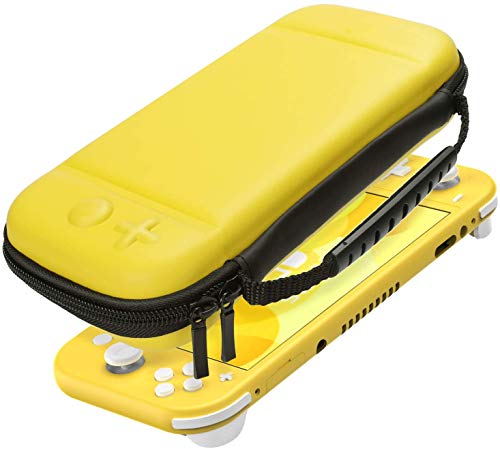 LYCEBELL Carrying Case for Nintendo Switch Lite - Hard Shell Travel Carry Case for Switch Lite with 8 Game Card Holders , Headphones, Accessories Storage & Yellow LYCEBELL Carrying Case for Nintendo Switch Lite - Hard Shell Travel Carry Case for Switch Lite with 8 Game Card Holders , Headphones, Accessories Storage & Yellow