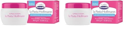 Euphidra - AmidoMio Pasta di Hoffmann, Azione Lenitiva e Protettiva con Olio di Oliva e Ossido di Zinco, Perfetto per Proteggere la Pelle Delicata del Bambino, Vaso 300g (Confezione da 2) Euphidra - AmidoMio Pasta di Hoffmann, Azione Lenitiva e Protettiva con Olio di Oliva e Ossido di Zinco, Perfetto per Proteggere la Pelle Delicata del Bambino, Vaso 300g (Confezione da 2)