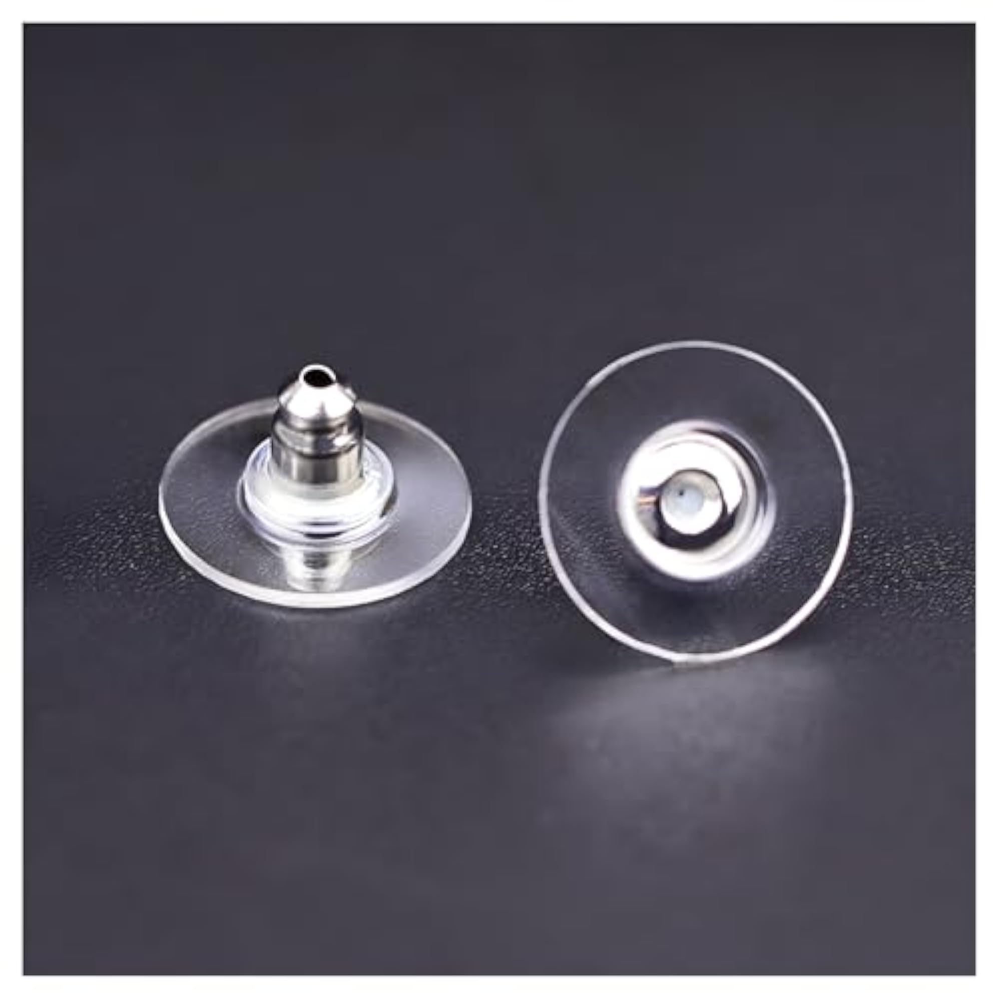 Bullet Clutch Earring Back Stoppers - 200 Pieces