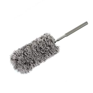iplusmile Uitschuifbare Microfiber Duster, Uitschuifbare Handvat Gemakkelijke Grip, Herbruikbare Stofdoek Tool Reiniging…