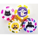 ハロウィンキャンディ 50個入り 個包装 2025年版 4種ミックス 植物性の天然着色料使用 お菓子 ハロウィン 飴 金扇 50粒