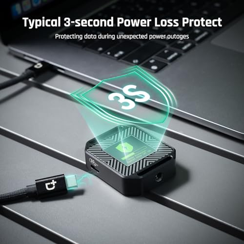 DockCase Caja Externa SSD M.2 2230 NVMe USB C 3.2 Gen2 miniatura 4