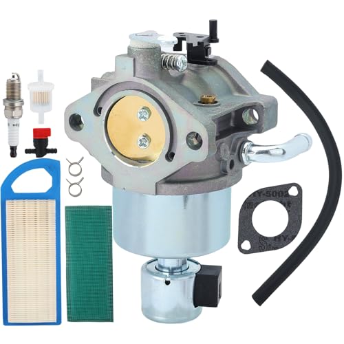 Hipa 594605 Carburetor with 795115 Air Filter for Brigg Stratt 594601 591734 595535 792768 591736 594603 14.5-19.5HP 17.5HP Engines