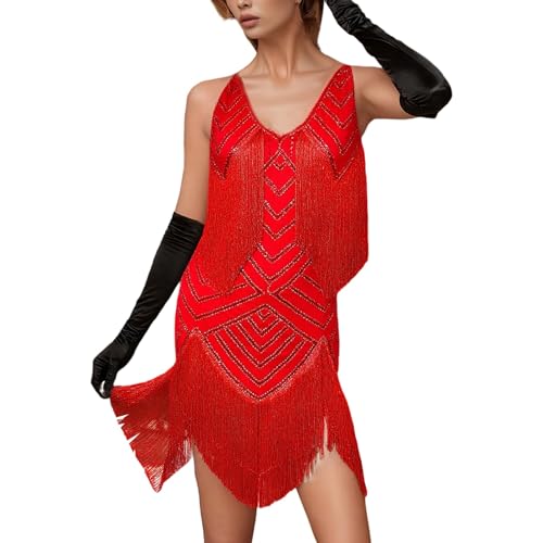 Robe à paillettes scintillante pour spectacle de danse