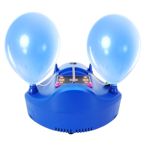 Bomba elétrica para balões, 1200 W, bomba de balões com pedal, portátil, duplo, bomba para festas, casamentos, aniversário e decoração de festivais