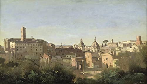 Toile Murale Abstraite Corot Pour Sublimer Un Mur Blanc Vide