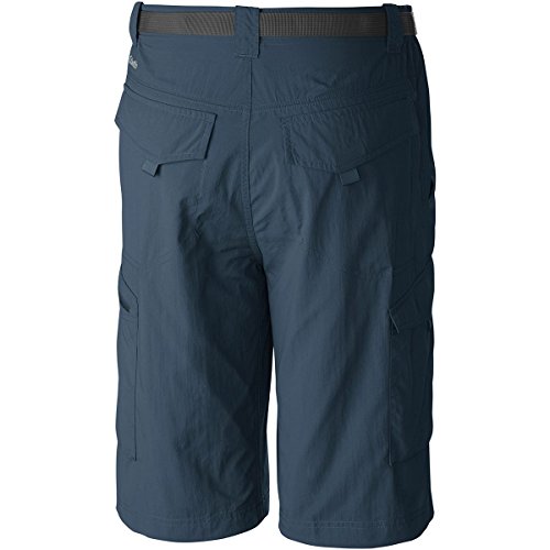 Image of Columbia Men's Regular Fit Shorts (AM4723 Cypress Heather Camo Print 40)