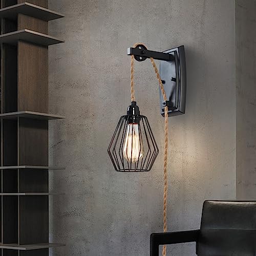 ENCOFT Lampada da Parete Interna con Interruttore