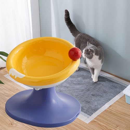 Gamelles surélevées pour intérieur chat contre reflux gastrique - 3