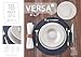 Versa Vajilla 18 Piezas Relieve, Estilo Moderno Imagen de Versa Vajilla 18 Piezas Relieve, Estilo Moderno