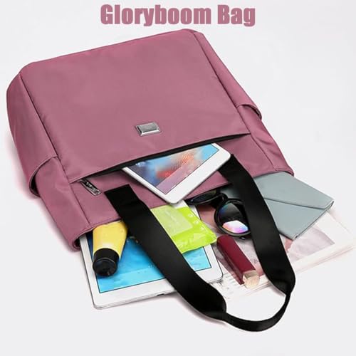 Gloryboom Bag, Large Capacity Water Repellent Multi Pocket Nylon Shoulder Bag, Simple and Versatilef Women's Tote Handbags2