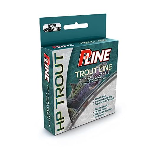 P-Line HP Trout Line Clear 150 Yard Spool, PTL-6