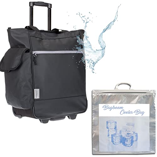 alessandro Einkaufstrolley Wheel Trolley Shopping Damentasche Einkaufsroller Korb Shopper + Thermo Tasche