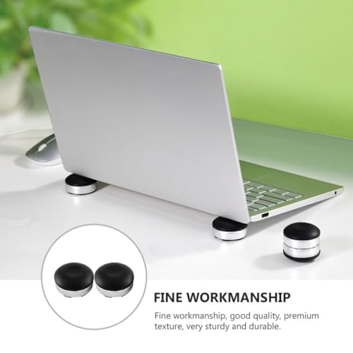 Soporte portátil para laptop Homoyoyo 2 piezas negro miniatura 3