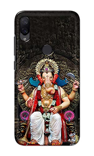 Image of PRINTFIDAA Lord Ganesh Bappa Moriya Printed Designer Hard Back Case Cover for Xiaomi Mi Play -(TY) MVN1010
