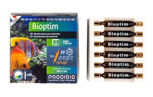 Prodibio Bioptim, Nutrients for Bacteria, Saltwater, 30/1 mL vials, 30 gal and up