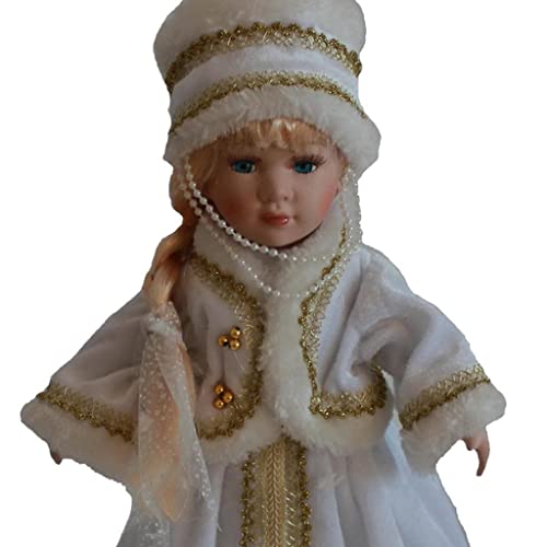 Muñeca de porcelana victoriana Menolana 30 cm miniatura 3