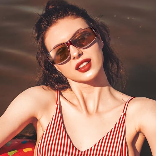 Image of Polarized Sunglasses Fit Over Glasses for Men Women | Wrap Around Sun Glasses for Driving Fishing UV400 Protection