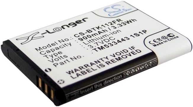 DCH 900mAh Battery Replacement for Flextone Echo HD eR1